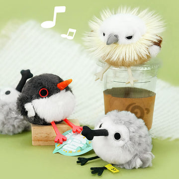 Cute Rare Bird Stuffed Plush Bag Charm